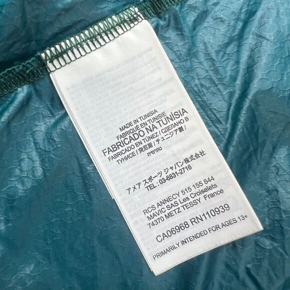 Mavic Long Sleeve Full Zip Green Windbreaker Cycling Jacket Womens Size XS - Picture 9 of 11